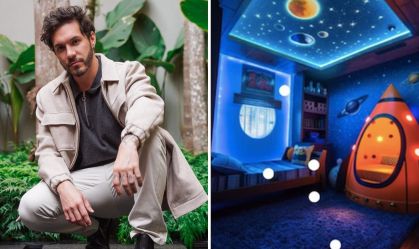 Eliezer mostra protótipo de quarto de Ravi, seu segundo filho com Viih Tube