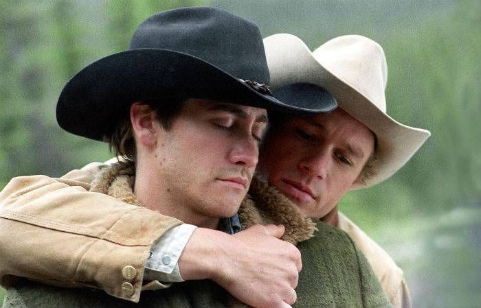 Ennis e Jack de "Brokeback Mountain" / Reprodução