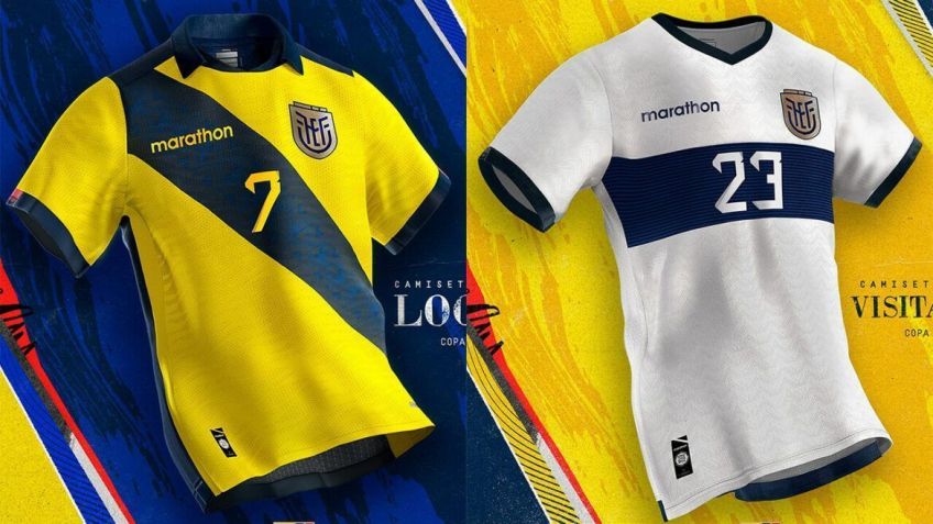 Uniformes do Equador para Copa América / Divulgação/Marathon
