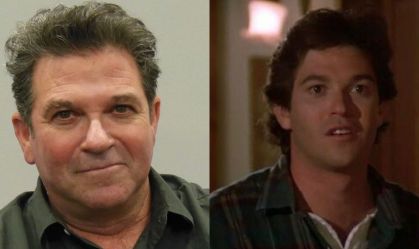 Montagem com fotos do ator Erich Anderson e de um de seus personagens