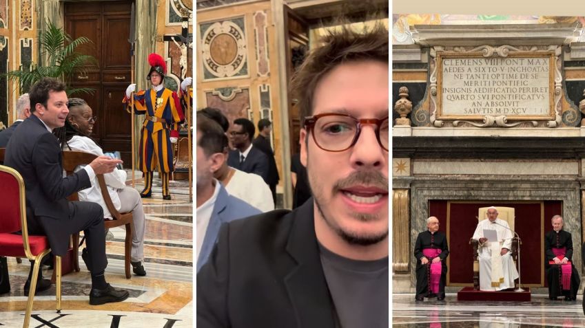 Fábio Porchat mostra detalhes de encontro com Papa / Reprodução/Fábio Porchat/Instagram