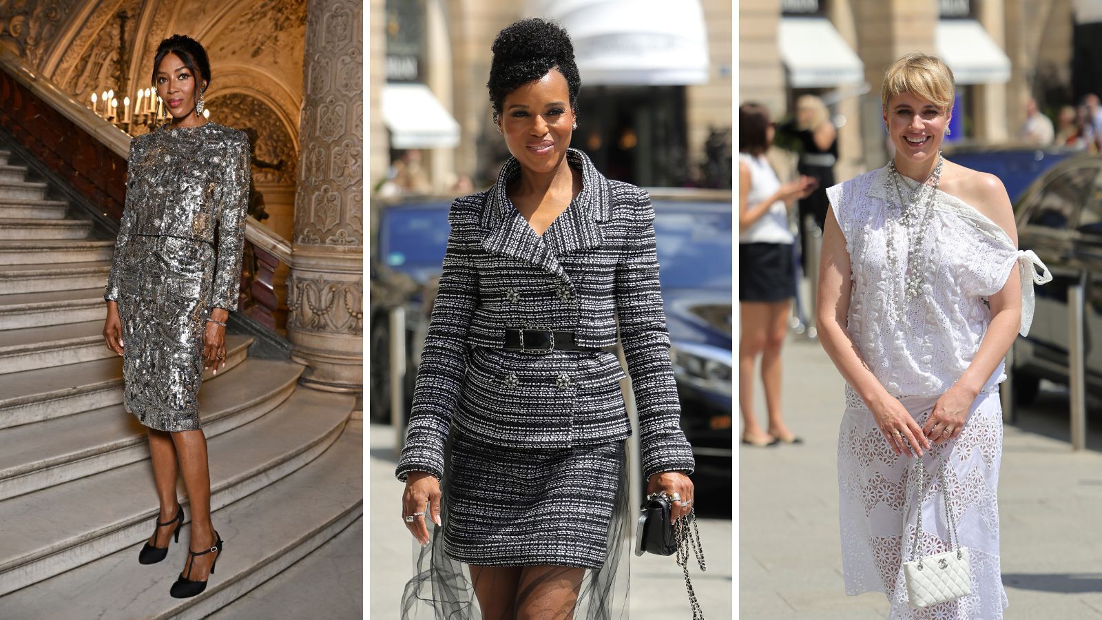 Desfile da Chanel reúne famosos na semana de alta-costura de Paris