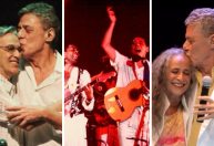 Famosos homenageiam Chico Buarque, que completa 80 anos nesta quarta (19)