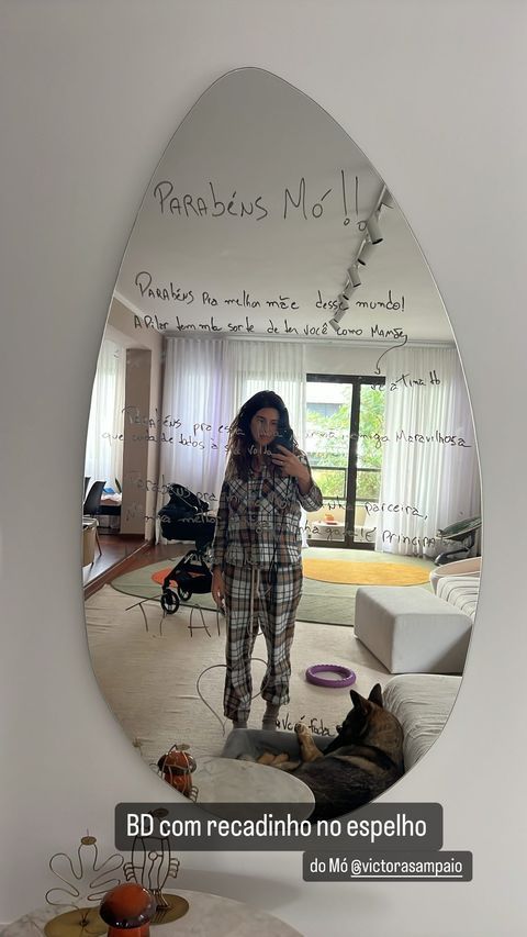 Fernanda Paes Leme posta recado de noivo em seu aniversário / Reprodução/Fernanda Paes Leme/Instagram