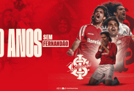 Morte de Fernandão, ídolo do Internacional, completa 10 anos