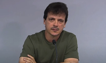 Fernando Diniz em entrevista coletiva