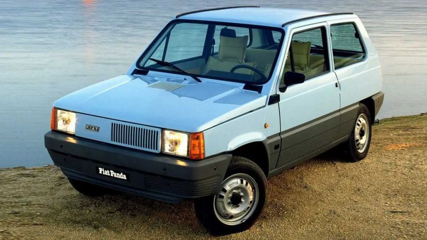 Fiat Panda 1980: carro foi inspiração para o Uno brasileiro • Reprodução/Fiat