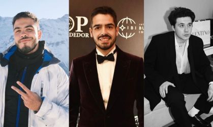 DJ Ronald, João Silva e Brooklyn Beckham. Filho do jogador David Beckham já trabalhou em um café em Londres