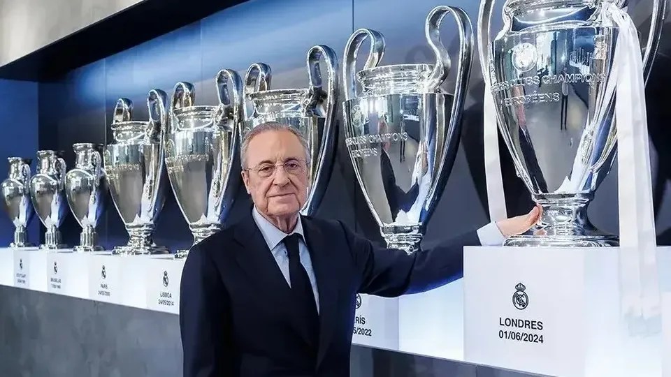Florentino Pérez, presidente do Real Madrid