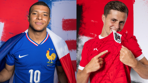 França e Áustria se enfrentam na Eurocopa