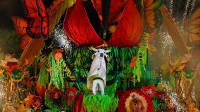 Boi Garantido na primeira noite do Festival de Parintins