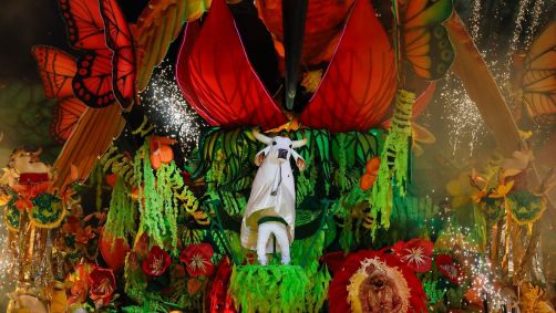 Boi Garantido na primeira noite do Festival de Parintins
