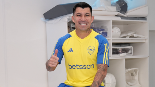 Gary Medel se apresentou ao Boca Juniors