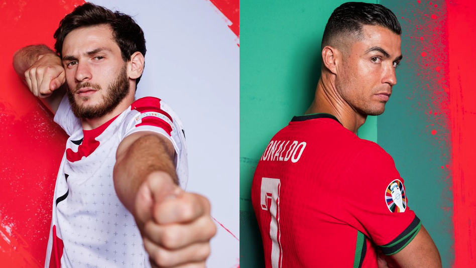 Geórgia e Portugal se enfrentam na Eurocopa