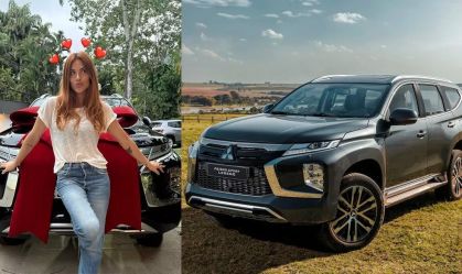 Gio Ewbank compra carro de mais de R$ 410 mil: conheça o Pajero Sport