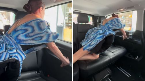 Gkay mostra perrengue com look para acompanhar desfile de moda em Paris