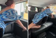 Gkay mostra perrengue com vestido na semana de alta-costura