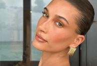 Hailey Bieber publica foto segurando Jack, filho com Justin Bieber