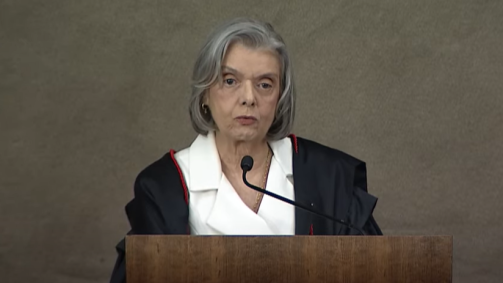 Ministra Cármen Lúcia, presidente do Tribunal Superior Eleitoral