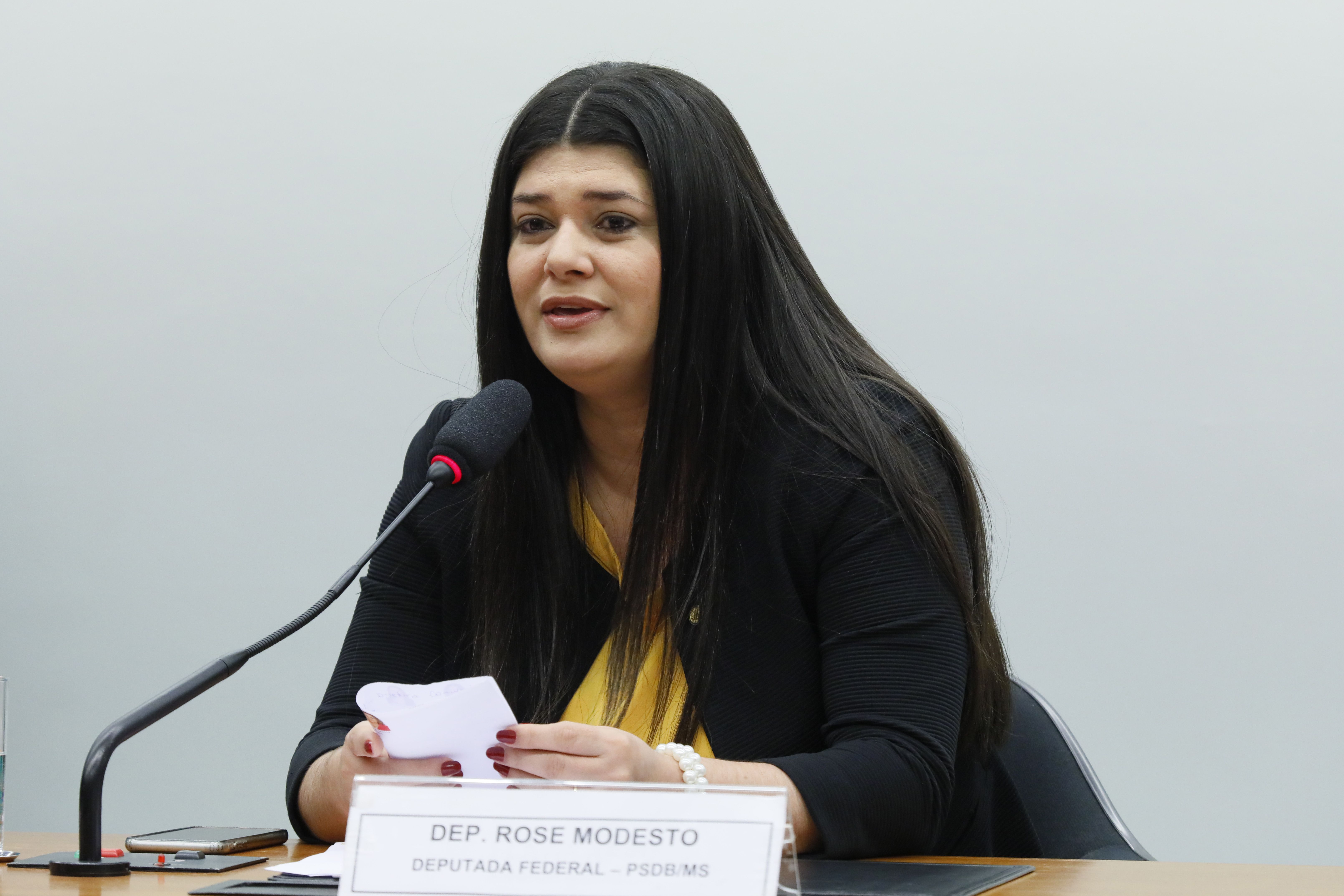 A candidata à Prefeitura de Campo Grande Rose Modesto (União) / Luis Macedo / Câmara dos Deputados