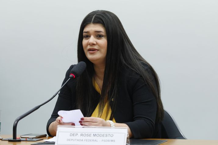 A candidata à Prefeitura de Campo Grande Rose Modesto (União) / Luis Macedo / Câmara dos Deputados