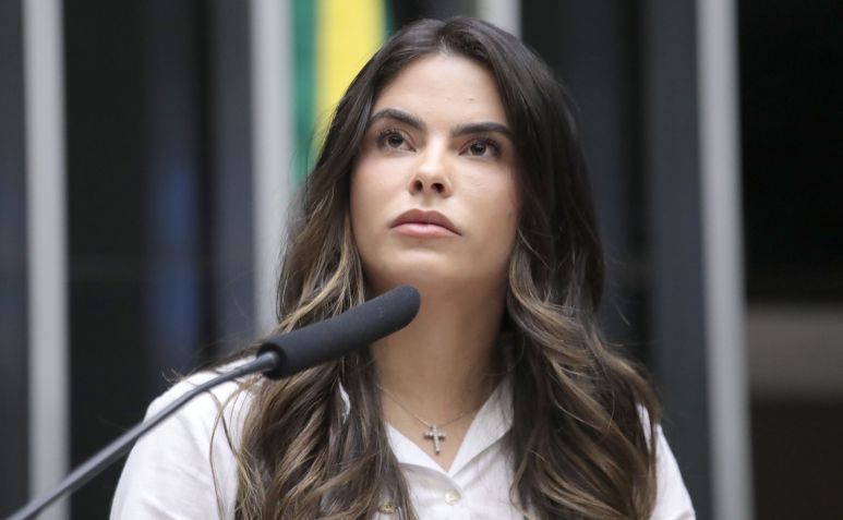 A candidata à Prefeitura de Sergipe Yandra Moura (União Brasil) / Zeca Ribeiro / Câmara dos Deputados