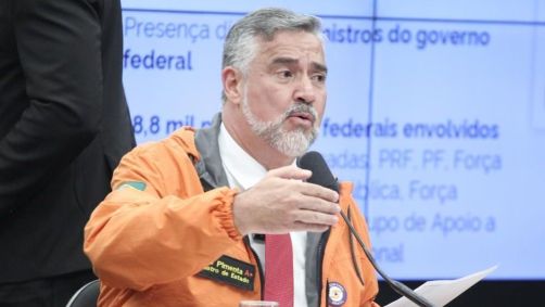 Ministro da Secretaria Extraordinária da Presidência da República para Apoio à Reconstrução do Rio Grande do Sul, Paulo Pimenta