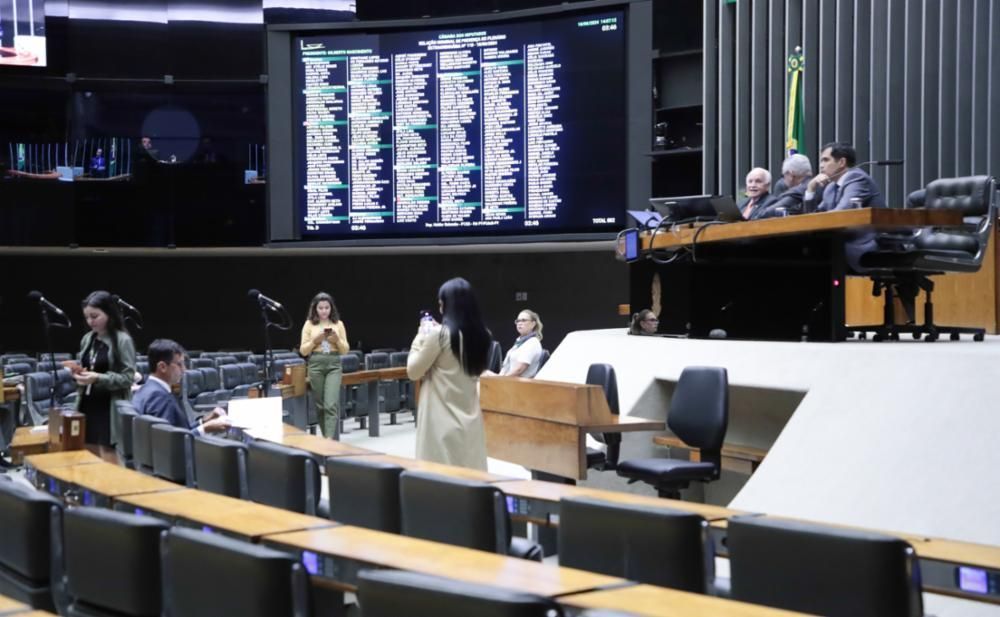 Sessão do plenário da Câmara
