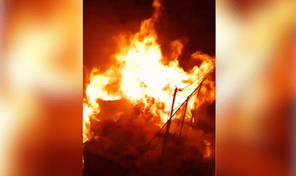 Incêndio atinge comunidade na zona sul de São Paulo, no bairro da Vila Andrade