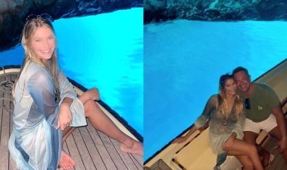 Atriz está viajando pelo país europeu após se casar com o empresário Henrique Blecher