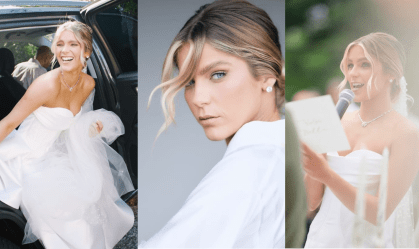 Isabella Santoni celebra casamento religioso com Henrique Blecher; veja fotos