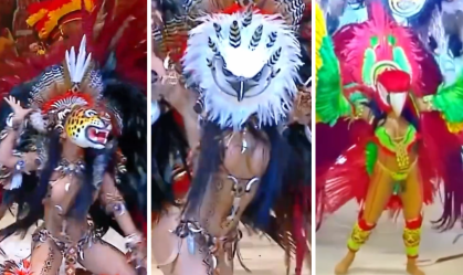 Isabelle do BBB 24 já foi onça, gavião e arara no Festival de Parintins; entenda