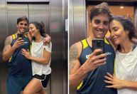 Ivete Sangalo e Daniel Cady treinam juntos: 