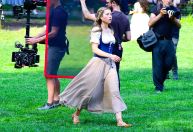 Jessica Biel voltou ao set horas após Justin Timberlake sair da prisão