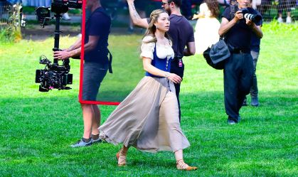 Jessica Biel voltou ao set horas após Justin Timberlake sair da prisão