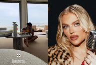 Joe Jonas posta vídeo tocando violão e menciona Luísa Sonza