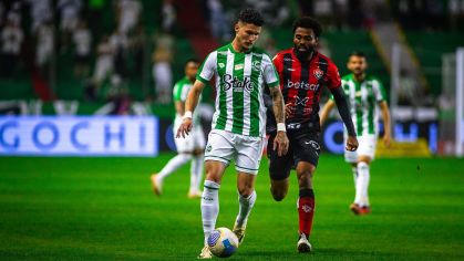 Lance de Juventude x Vitória pelo Campeonato Brasileiro