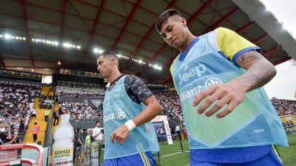 Cristiano Ronaldo e Kaio Jorge na época da Juventus