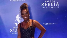 Leidy Elin no Baile da Sereia, aniversário de Yasmin Brunet