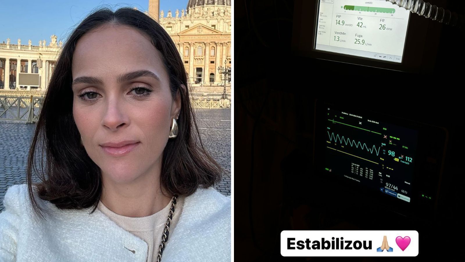 Letícia Cazarré fala sobre saúde de Maria Guilhermina