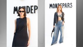 Bruna Marquezine e Jordana na estreia da marca de roupas de Sasha