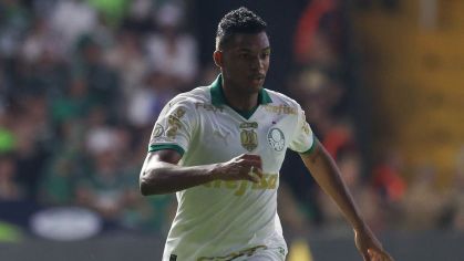 Luis Guilherme, atacante do Palmeiras