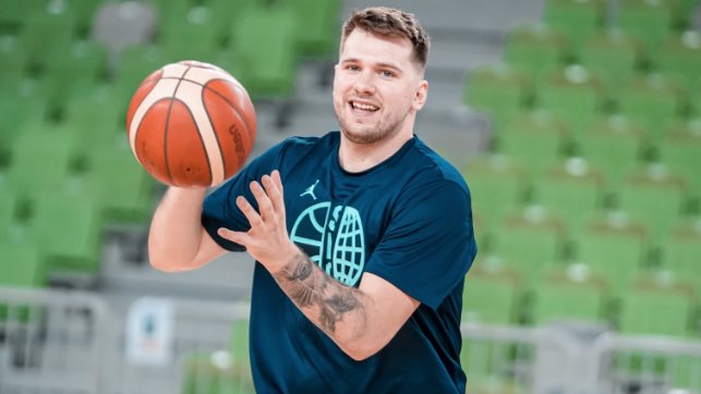 Luka Doncic, armador da Eslovênia