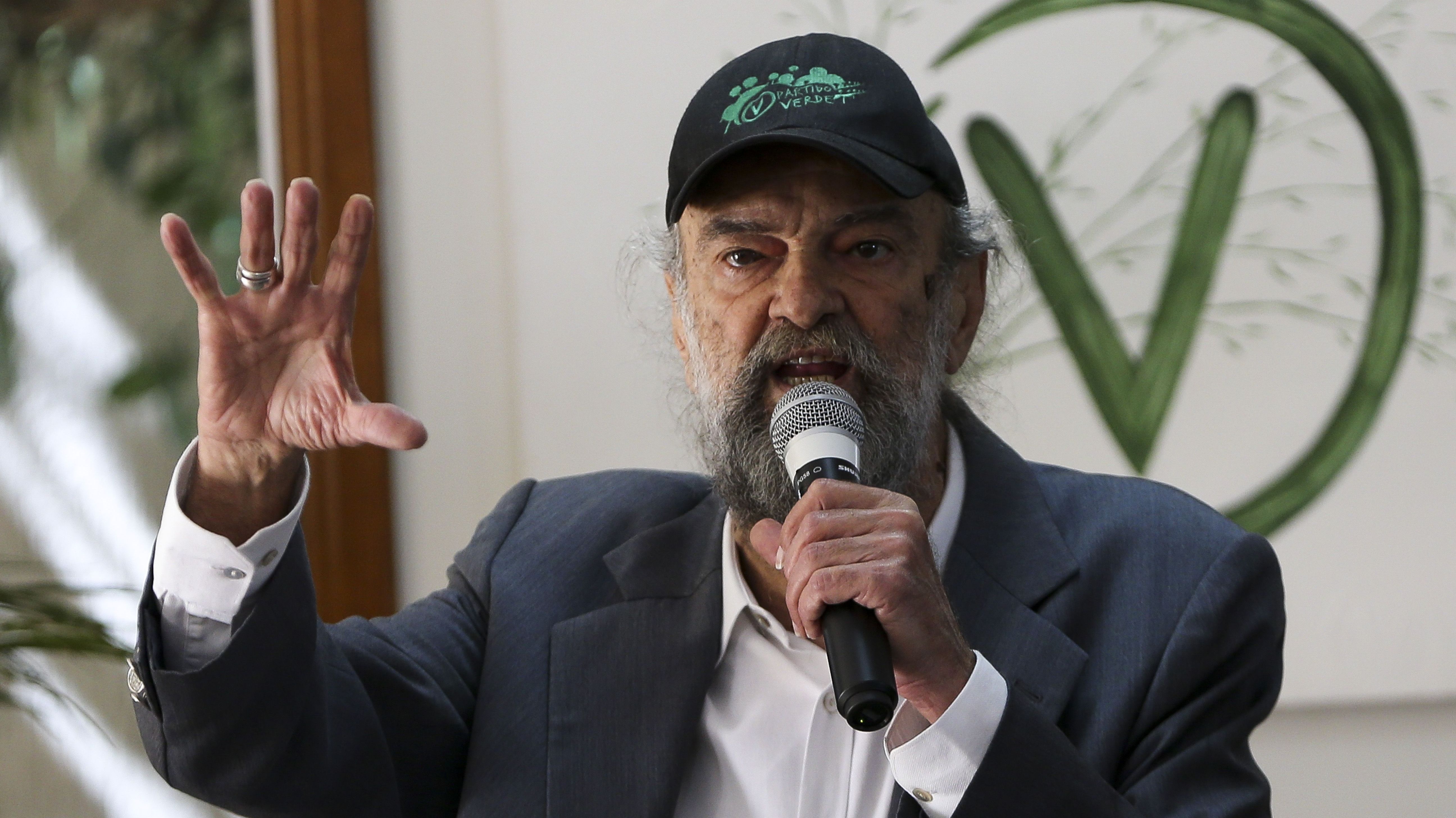 Convenção do Partido Verde, em Brasília.