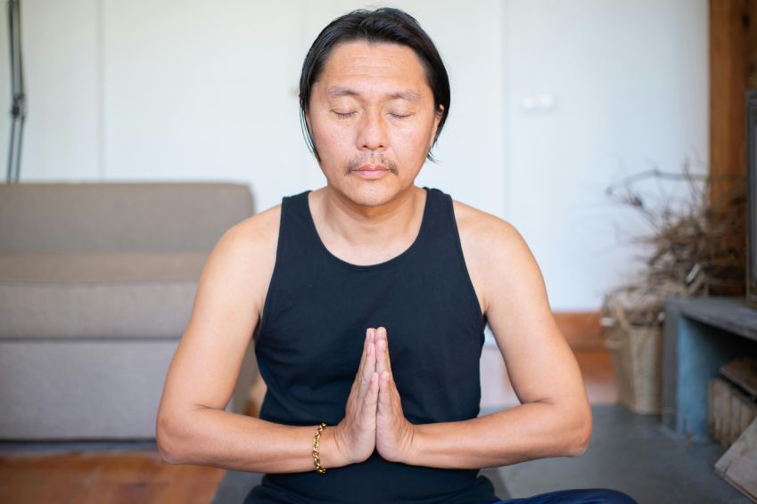 Meditação como prática para atual momento / Pexels
