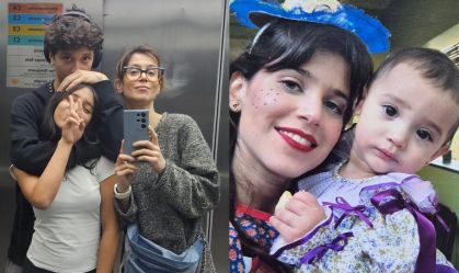 Mel Lisboa encanta ao publicar foto dos filhos em aniversário de caçula