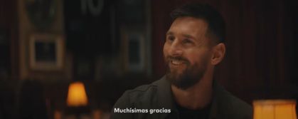 Messi durante campanha da Mastercard, patrocinadora da Copa América