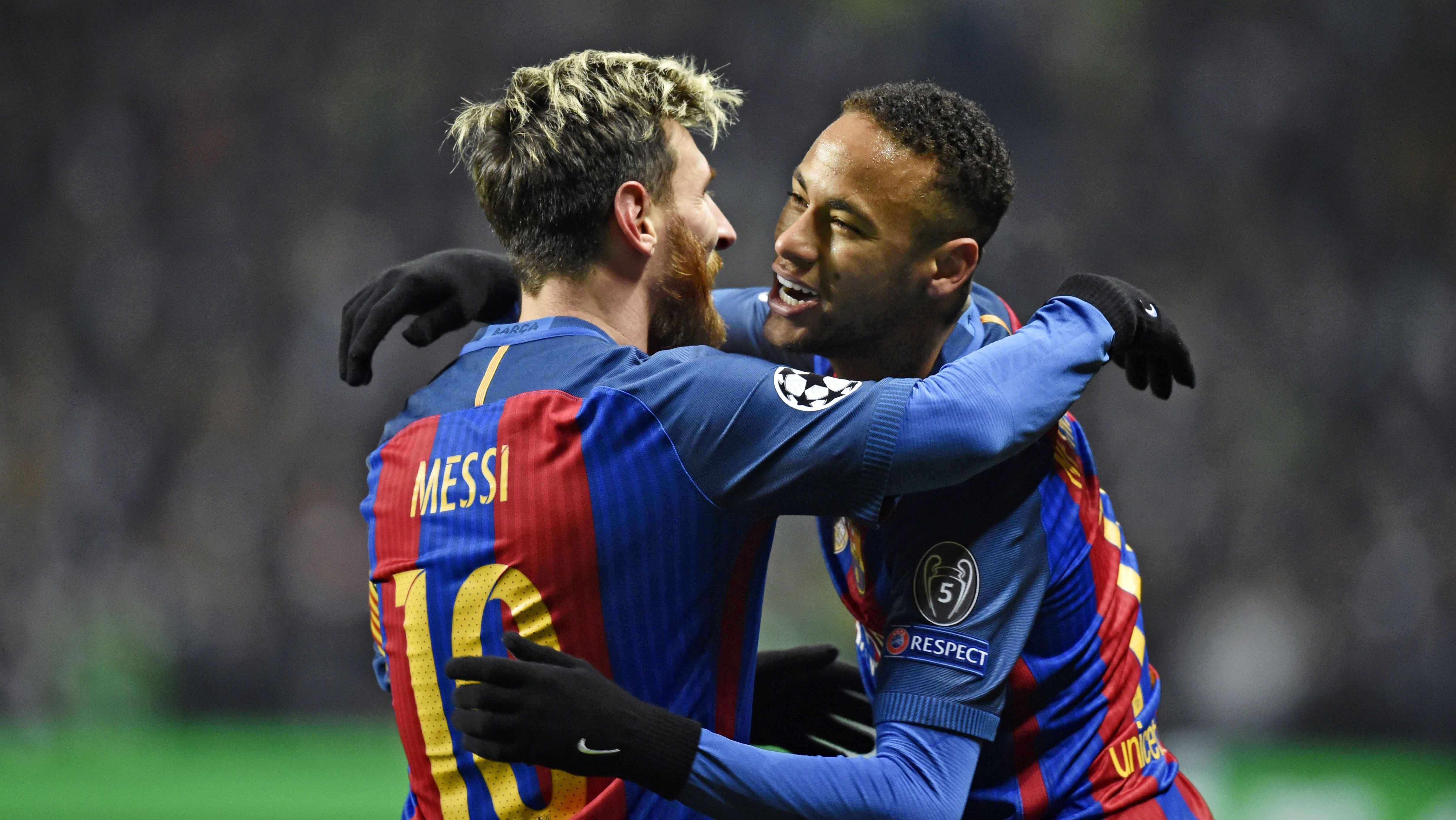 FC Barcelona ジャージ Neymar Messi バロセロナ Neymar foi o único que se aproximou de Messi