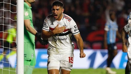 Michel Araujo assinou contrato com o São Paulo