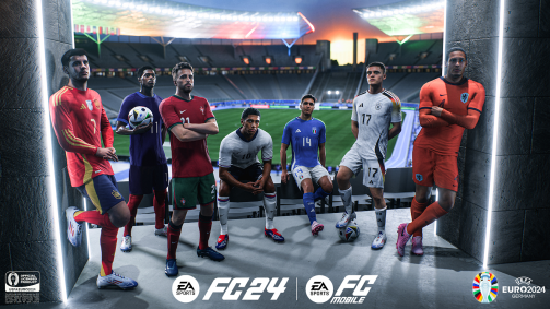 Capa do modo Euro 2024 no EA Sports FC